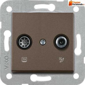 Viko Artline Novella/Trenda Antrasit Uydu Sat Kapak